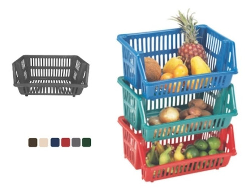 Organizador De Frutas Y Verduras Colplast X3