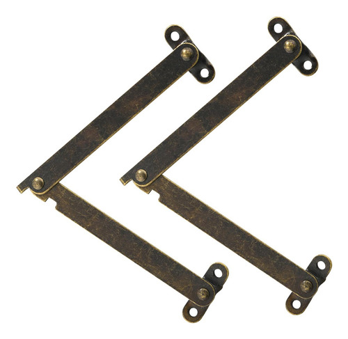 Paquete De 2 Bisagras De Elevación De Tapa, 186x31mm