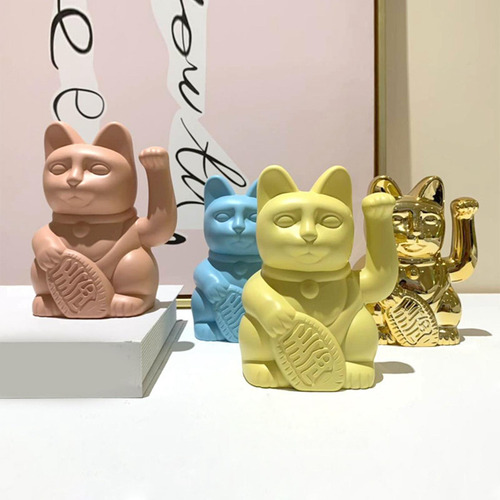 Estatuas De Gato De La, Escultura De, Decoraciones Para Azul