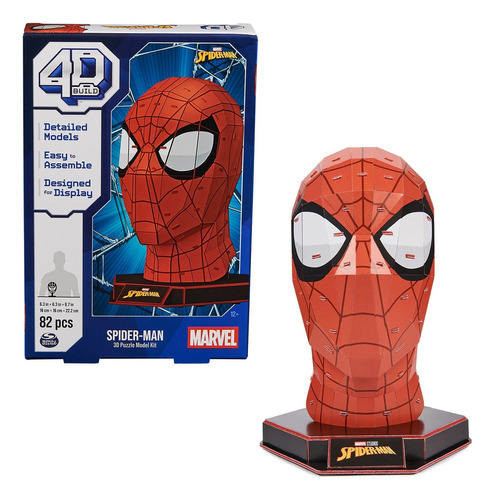 Rompecabezas 4d Marvel Spiderman 82 Piezas Importado Premium