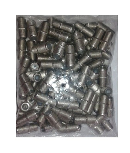 Imagem 2 de 3 de Emenda F Para Cabo Coaxial Pacote Com 100 Peças