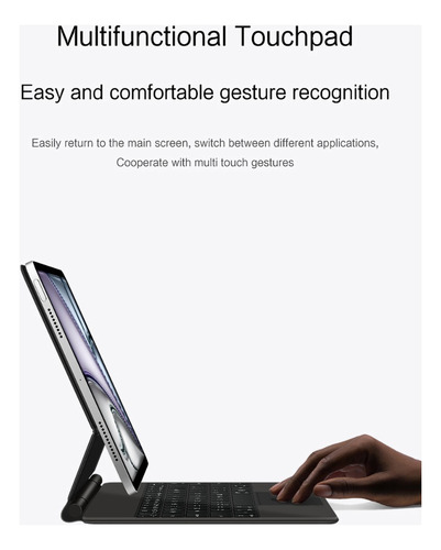 Funda Magic Keyboard Para Tableta Táctil iPad Air De 13 PuLG