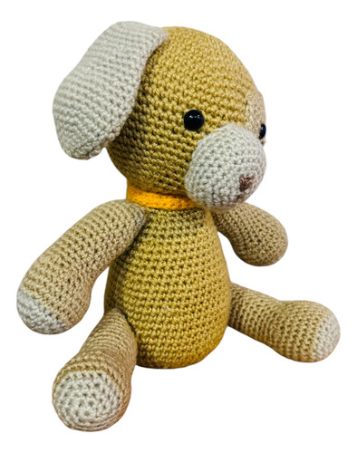 Amigurumi Perrito 20cm Muñeco De Apego Crochet