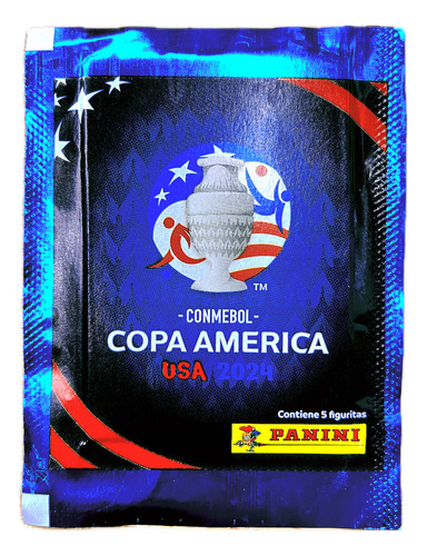 Figuritas Conmebol Copa América 2024 Panini Pack X 25 Sobres