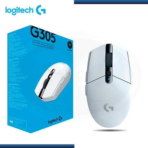 Mouse Logitech Inalambrico G305 Lightspeed White 910-005289 