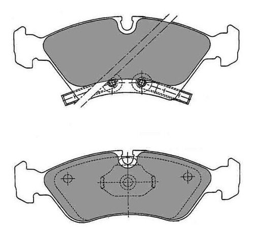 Pastilla De Freno Chevrolet ---meriva Gl 1.8 8v (rodado 14)