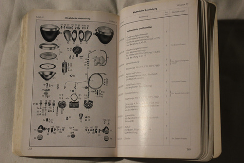Mercedes Benz 170 Sb 1952 Catalogo De Repuestos (Usado)