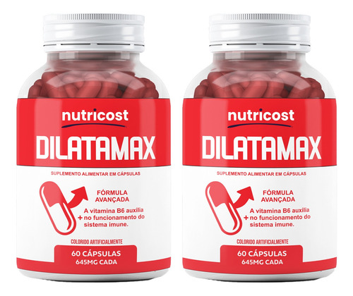 Dilatamax 60 Capsulas Formula Avançada - Loja Oficial