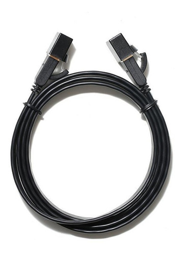 Imagen 1 de 3 de Cable Ugreen Nw107 De Ethernet Rj 45 Cat7 Negro 30 Metros
