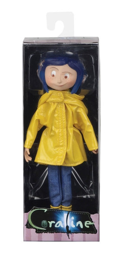 Muñeca De Coraline Con Piloto De Lluvia De La Linea Neca