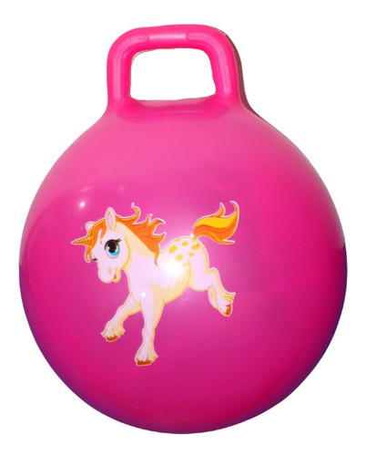 Pelota Saltarin Saltarina Inflable Montable Juguete Niño