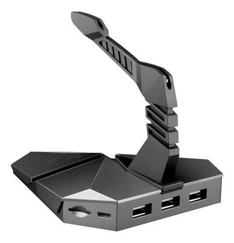 Luz Led 3 Puerto Bungee Usb Hub Splitter Lector Tarjeta Sd