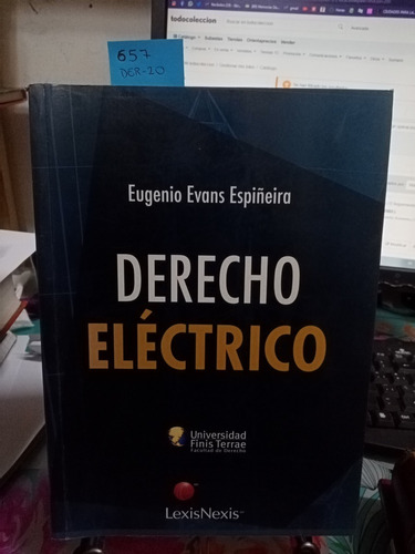 Derecho Eléctrico // Evans Espiñeira, Eugenio