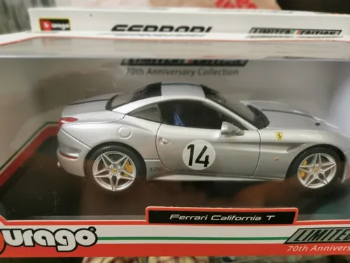 comprar Ferrari California T Esc 1 18 Bburago 70 Aniversario Limited