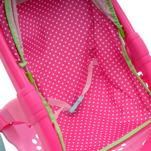 Imagen 6 de 6 de Carriola Muñecas Portabebe Cuna Periquera Prinsel Sweet