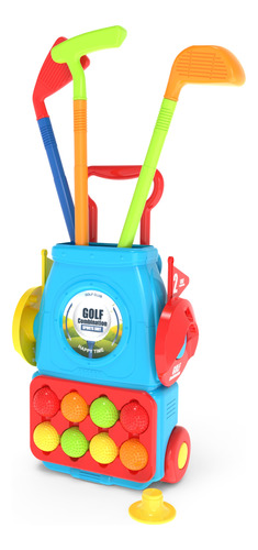 Juego De Palos De Golf Para Niños, Mini Juguete Deportivo