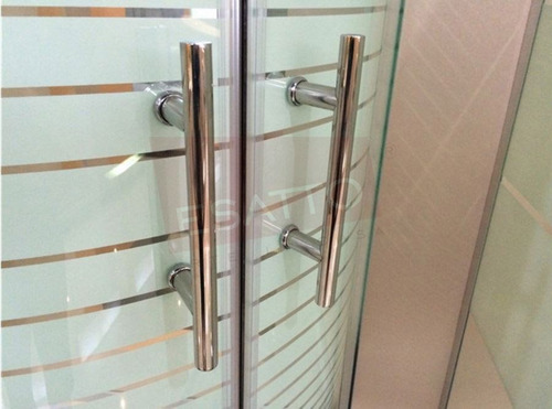 Imagen 2 de 4 de Esatto® Cancel Baño Curvo Con Base 90 X 90 X 195 Ca-006r