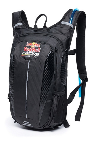 Mochila De Hidratação Red Bull Camelbak Térmica Bolsa D'água Cor Preto Desenho do tecido ciclismo