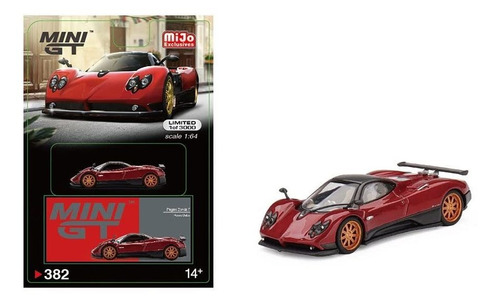 Pagani Zonda F Rosso Dubai 1 64 Modelo Fundido Presion True