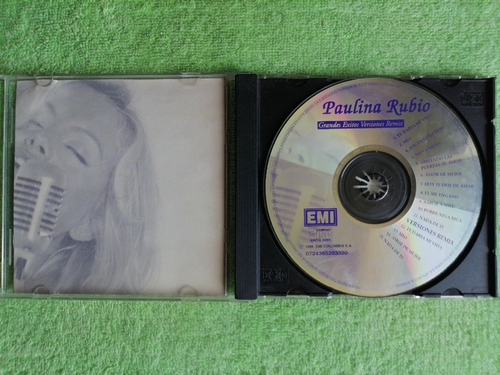 Eam Cd Paulina Rubio Grandes Exitos + Versiones Remixes 1996