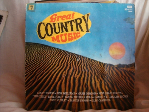 Vinilo Great Country Music  Rogers Osmond Tucker Si2