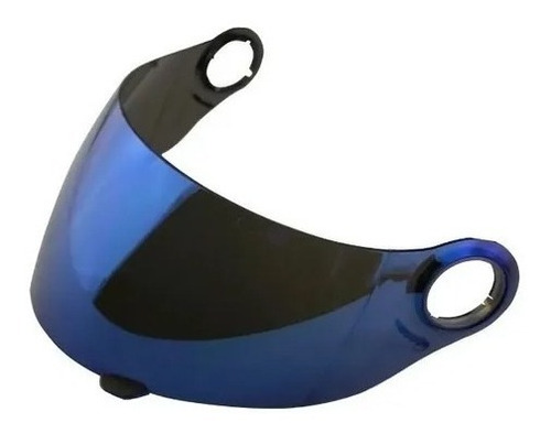 Viseira Polivisor Capacete Shark S500/s500air/rsf2 Azul Novo