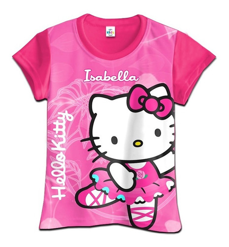 Franela Camisa Niña Hello Kitty En Poliester