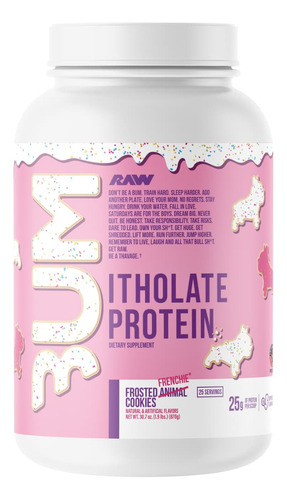 Proteina Isolate 1.8lb Raw Nutrition