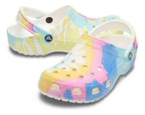 Sandalias Crocs Classic Tie Dye Graphic Clog | 205453-94s