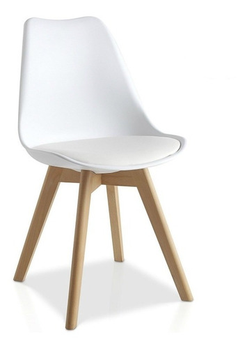 Silla Tulip Eames Madera Moderna Importada Diseño