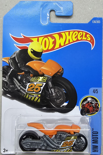 Hotwheels Moto Street Stealth Hw Moto 4/5 136/365