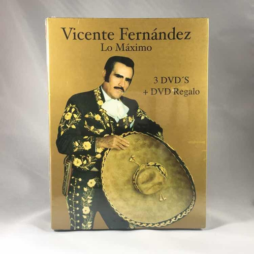 Vicente Fernández - Lo Máximo 4 Dvd