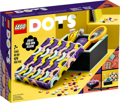 Lego Dots Big Box 41960 Set De Artes Y Manualidades Para Niñ