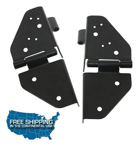 Smittybilt Windshield Hinges For 76-95 Jeep Cj Wrangler  Zzf