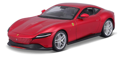 Maisto 1:24 Línea De Montaje Ferrari Roma, Rojo