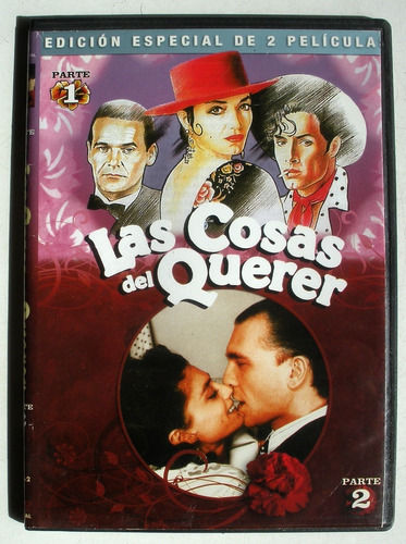 Dvd - Las Cosas Del Querer 1 Y 2 - 2 Dvds + Cd Soundtrack 