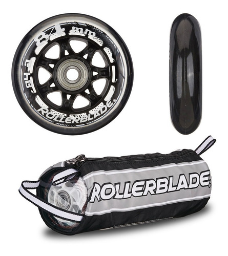 Pack De 8 Ruedas Rollerblade 84/84a Sg7 Para Patín Roller