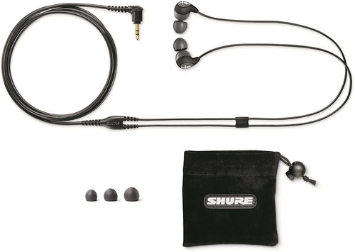 Imagen 3 de 7 de Auricular Shure In Ear Se112m+-gr Mic Y Ctrl De Vol
