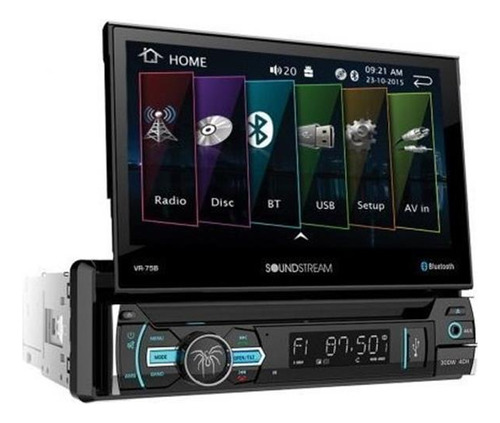 Soundstream Vr-75b Receptor Estéreo Para Automóvil Dvd /