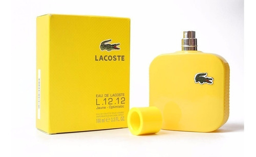 Perfume Eau De Lacoste L.12.12 Jaune Masculino Edt 100ml