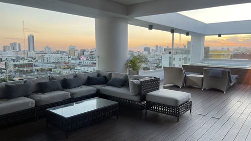 Apartamento En Alquiler Amueblado, Evaristo Morales