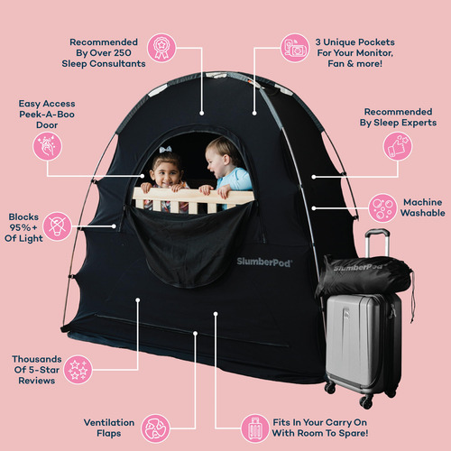 Blackout Sleep Tent Slumberpod Para Bebés Y Niños Pequeños