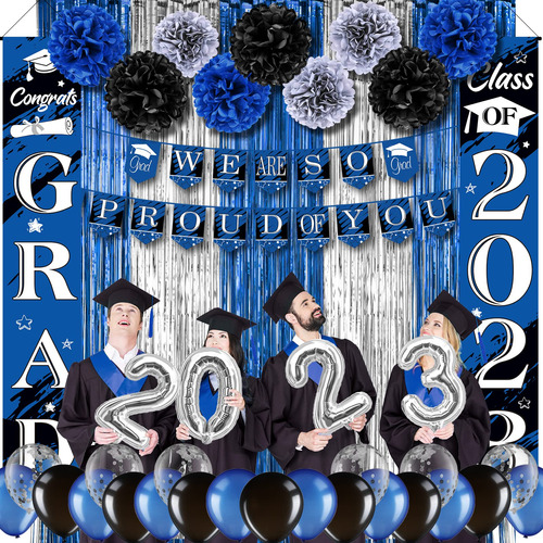 Decoraciones De La Fiesta De Graduación Clase De 2023 Sumini