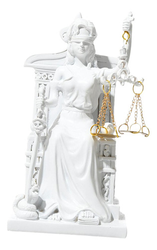 Estatua De La Justicia, Figura Coleccionable, Escala De La
