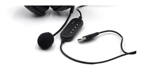 Imagen 4 de 8 de Auricular Usb Con Microfono Jetion Jet-108u Para Pc Notb Ps4