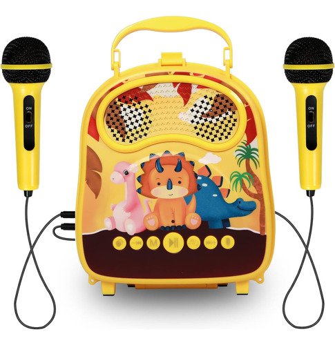 Máquina De Karaoke Para Niños Para Niñas Para Niños Con 2 Mi