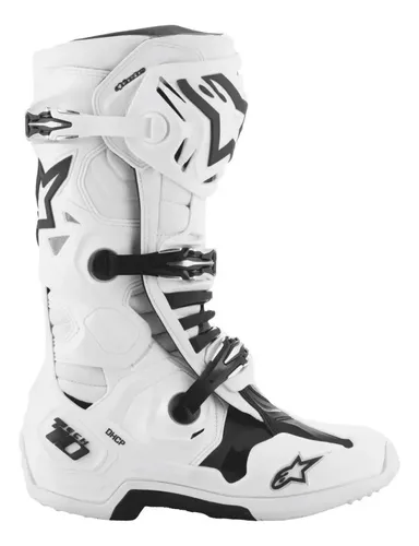Bota Alpinestars Tech 10 Branca | Parcelamento sem juros