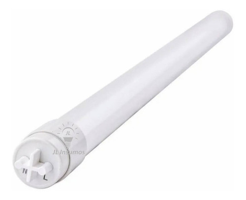 Pack 4 Tubo De Led 45cm 8w 220v Vidrio Luz Fria