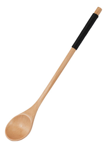 4 Cuchara De Mango Largo, Cucharadita De Madera, Ligera De B