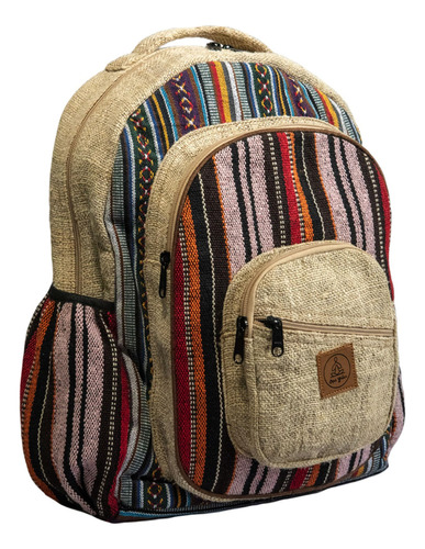 Ojas Yatra Mochila De Canamo Grande  Bolsa Hippie Pura Del 